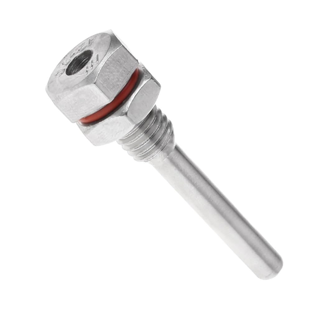 Doigt De Gant Fileté M10x1,5, Acier Inoxydable SUS304, Longueurs 35/50/100/150/200/250/300mm, For Capteurs De Température Et De Pression, Haute Durabilité Et Résistance À La Corrosion(150mm)