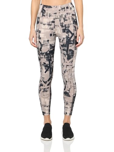 Calvin Klein Women's Printed High Waisted Leggings with Pockets