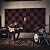 52 Pack Black/burgundy12 "X 12 "X1" Acoustic Panels Studio Soundproofing Foam Wedge Tiles(Accompanied By Double-Sided Adhesive Tape)