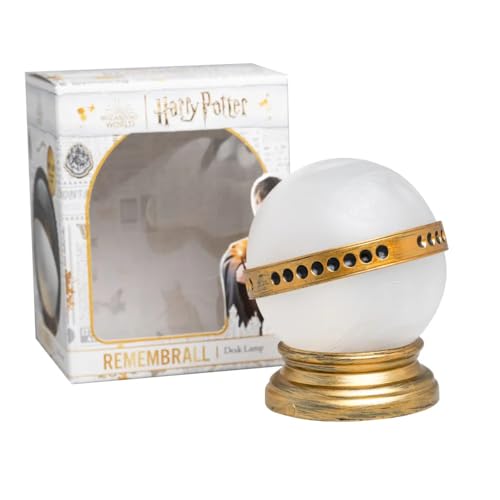 Lampada Harry Potter Remembrall - Lampada decorativa ispirata alla Pietra Filosofale - Gadget Harry Potter per fan