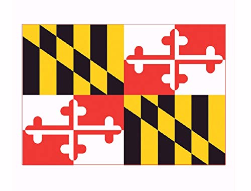Maryland My Maryland Maryland Decorative Garden Flag Sign 12.5" x