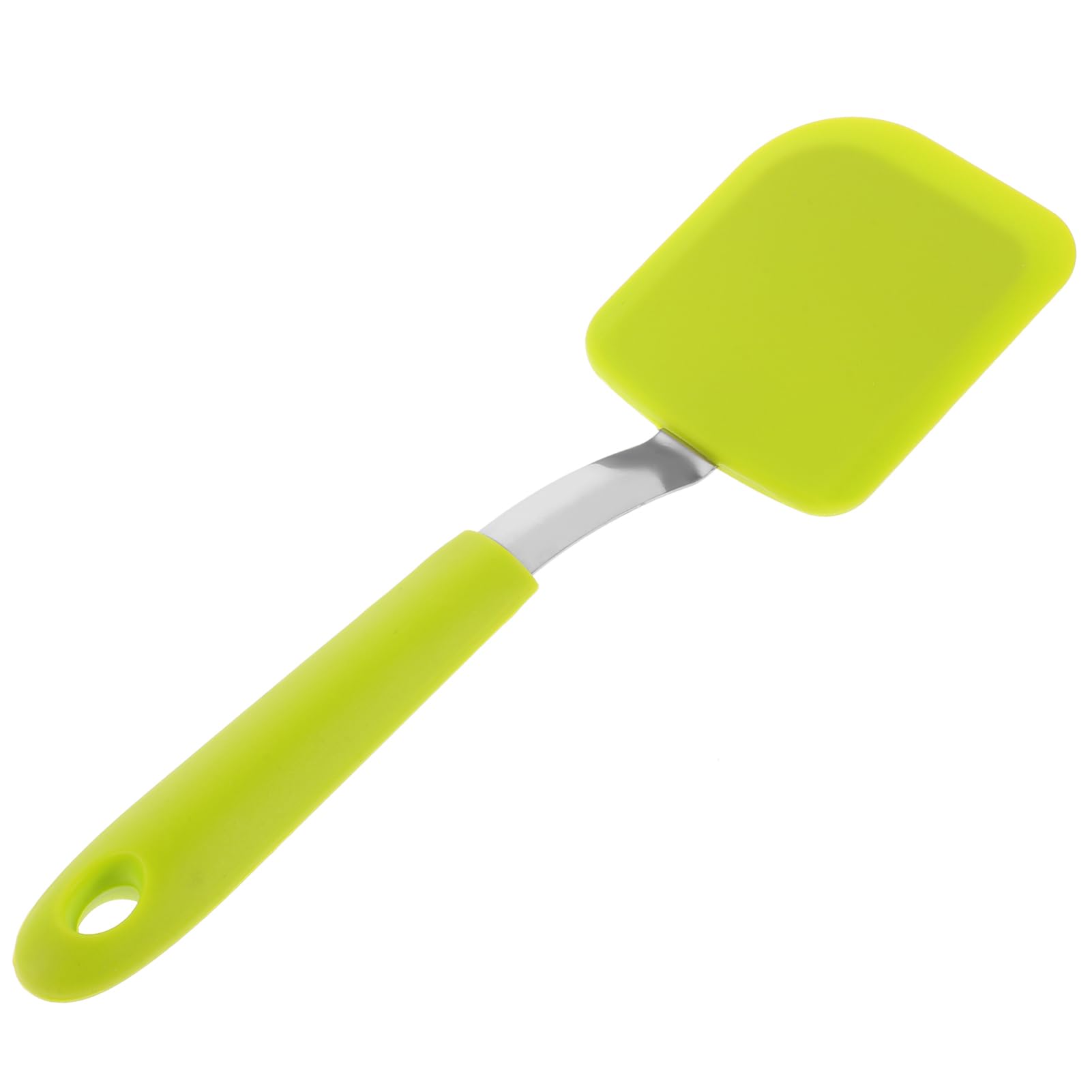 Garneck Heat Resistant Silicone Shovel Non-stick Cooking Utensil Flipper Kitchen Tool Spatula for Frying Cookware
