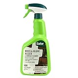 Safer Brand 5325-6 Moss and Algae Surface Cleaner RTU 32oz Spray - 6 pack