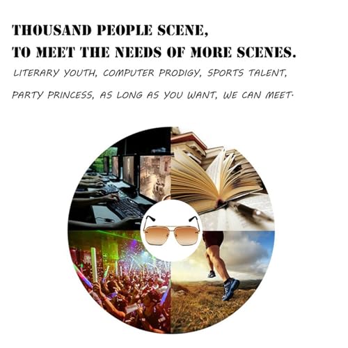 Upliftjoys Sunglasses, Retro Gradient Sunglasses Uv400 Protection, Retro Oversized Square 𝐒𝐮𝐧𝐠𝐥𝐚𝐬𝐬𝐞𝐬4