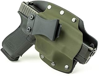 Infused Kydex USA OD Green IWB Hybrid Concealed Carry Holster (Right-Hand, for Ruger LCR .38 Special)