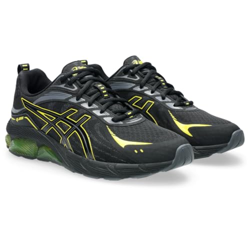 ASICS Unisex Gel-Quantum 180 VIII Sportstyle Shoes, 10.5, Black/Lemon Spark2
