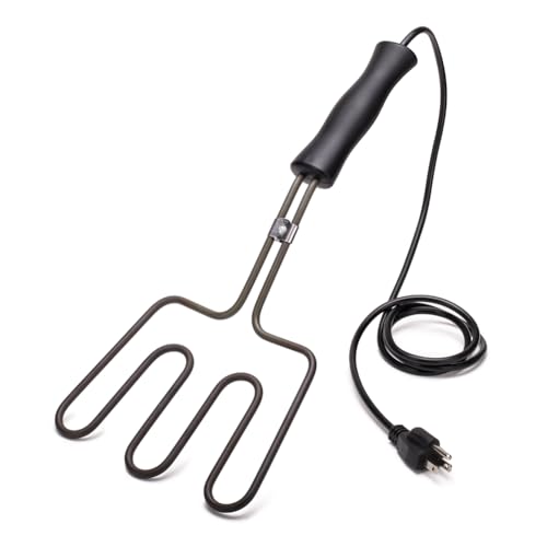 Electric Charcoal Starter 800w, Bbq Grill Charcoal Lighter Ignite Briquettes Fireplace Coal Lighter for Big Green Egg, Kamado Joe, Weber Kettle Grills/Grills