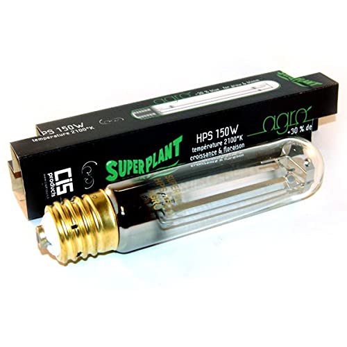 Ampoule HPS Agro 150W - 2000°K - Croissance/Floraison - Superplant Cover