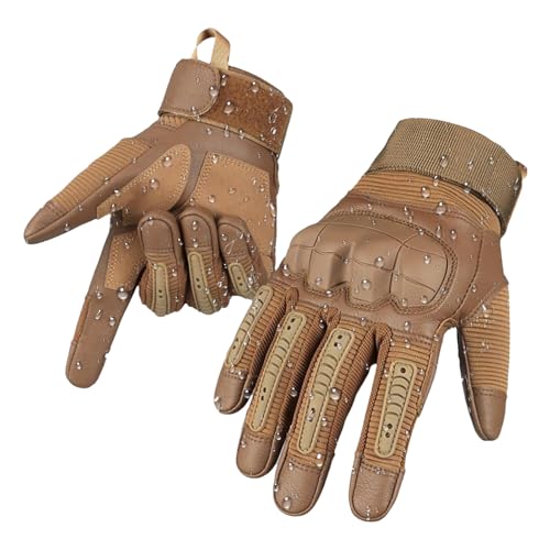 Guantes de bicicleta para exteriores, impermeables, resistentes a la lluvia, guantes de ciclismo para hombres, para mujeres, adultos, adolescentes, ciclistas, niños, urbanos, carretera, montaña