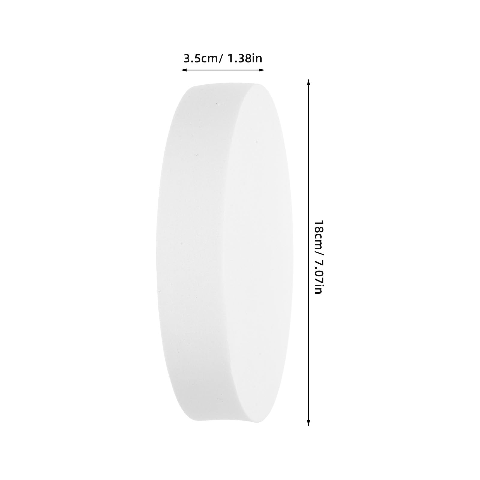 Alipis Accesorios Fotográficos Set de 8 de Cubo Geométrico de Espuma Blanco Efecto Decorativo y Multifuncional para Joyas y Cosméticos para Sesión de Fotos