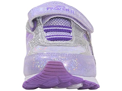 Girl's Frozen Lighted Sneaker (Toddler/Little Kid) Purple 11 Little Kid M2