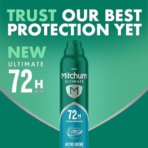 Mitchum Men Ultimate 72H Aerosol Active Ocean, pack of 6 - Image 2