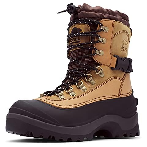 Sorel Men's Conquest Winter Boots, Brown Cover