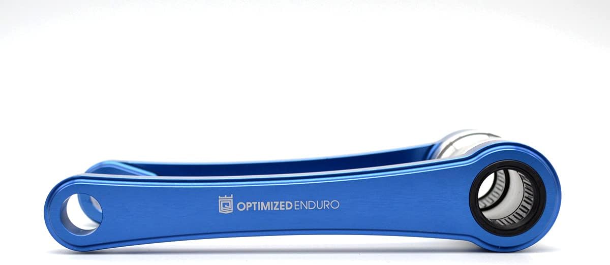 Optimized Enduro Lowering Link Compatible with KTM/Husqvarna 16-22 and GasGas 21-22 (Blue)