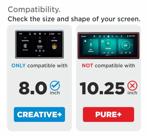 Image of SPARTAN SHIELD Screen Guard For TATA TIAGO EV 2026 Facelift || Pure+ || 8 Inch Infotainment Touchscreen Protector | Anti Scratch | Water Resistant | HD Clear | High Touch Sensitivity | NEW TataTiago Electric Car Display Accessories 2025+ [Not Tempered Glass] (2026 Facelift Tiago EV 8-Inch)