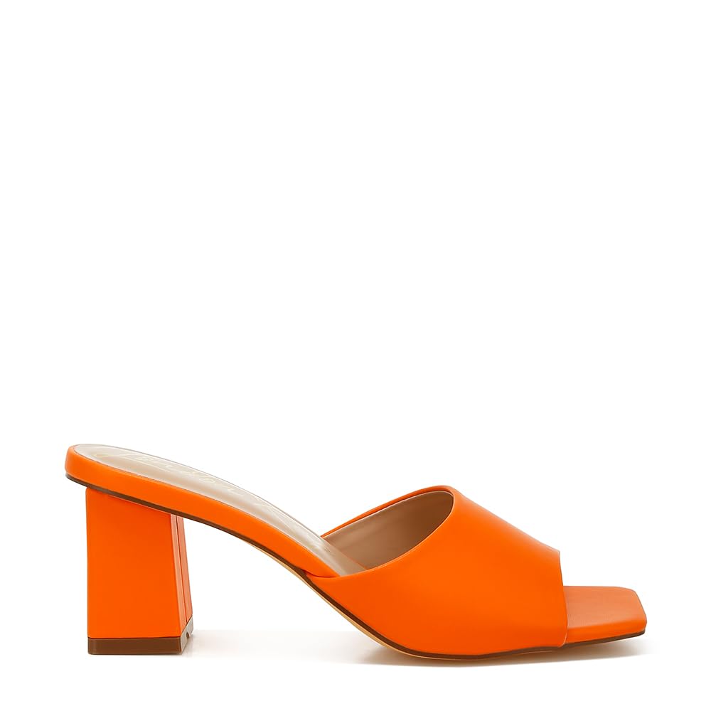 london rag Faux Leather Block Heel Sandals-picture-51