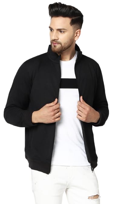 Image of AUSK Men Jacket for Winter || Winter Jacket with Full Zipper Casual and office wear Hoodie Jacket for Mens