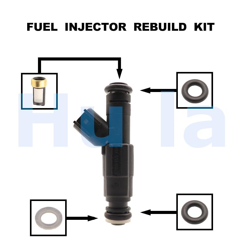 Fuel Injector Repair Kits For 1999-2004 4.0 Cherokee 0280155784 - (Color: 20 SET)