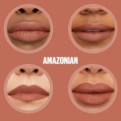 Batom Líquido Super Stay Maybelline Ny Matte Ink Music Collection Amazonian 36,5 G