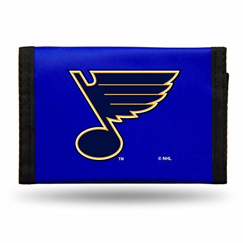 Rico NHL St Louis Blues Nylon Trifold Wallet