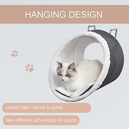 PawHut Cat Radiator Bed Window Cat Perch Hanging Hammock Kitten House 48 x 35 x 35 cm