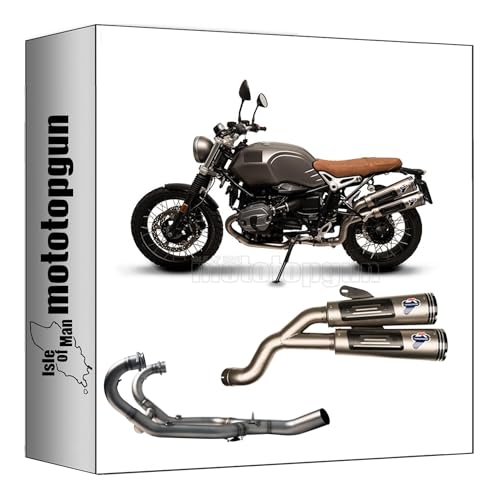 termingoni ligne complete open up conical acier inox approuve open compatible avec bmw ninety 2016 2017 2018 2019 2020 mototopgun