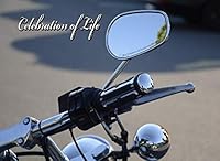 Celebration of Life: A Motorcycle Memorial Service Guest Book, 1730866131 Book Cover