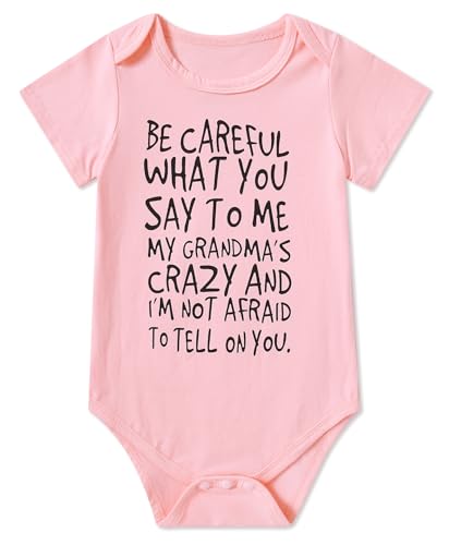 Image of UNICOMIDEA Baby Boys Girls Romper Letter Printed Newborn Outfit Short Sleeve Bodysuits 0-12 Months