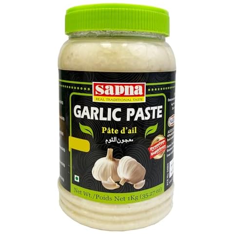 SAPNA Garlic Paste 1 KG for Cooking Cover