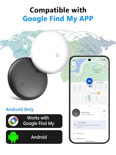 IP67-wasserdicht und 2 Jahre Batterielaufzeit. - Detailansicht von Wvoillty Bluetooth Tracker Android Deal – Dealfoxx.de