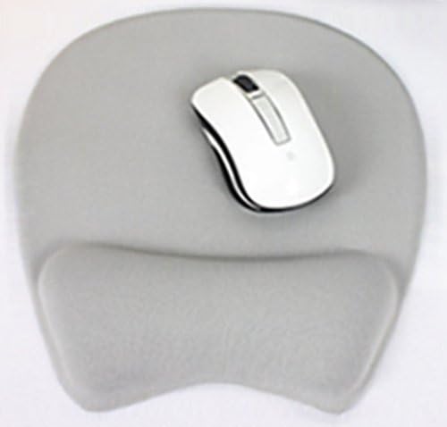 Silicone Fancy Wrist Rest Comfort Mouse Pad, No Including Mouse (Grey)