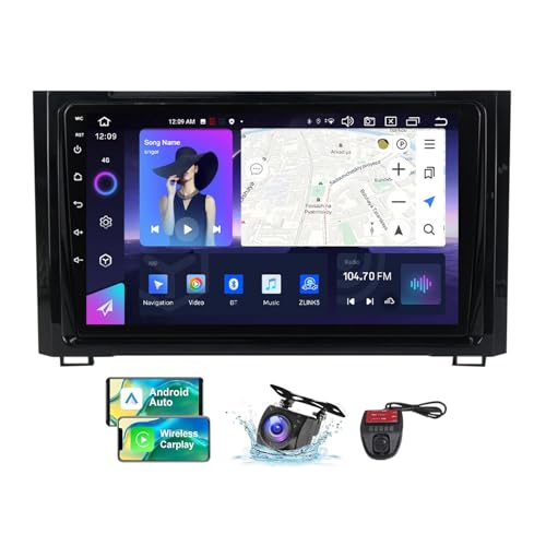 Autoradio Android 13 pour Toyota Sequoia 2014-2018 Écran Tactile