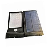 IWOWHERO 2pcs Solar Sensor Wall Light Outdoor Decor Motion Activated Lighting Tool Solar-Powered Garden Light for Daily Use
