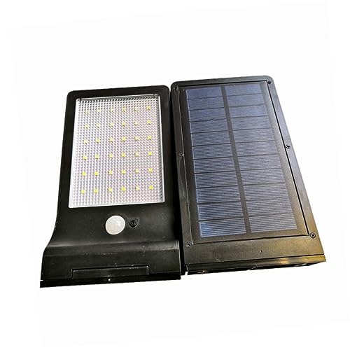 IWOWHERO Solar Power Lamp Outdoor 36 Led Solar Sensor Wall Light Waterproof Patio Lights for Yard Pathway