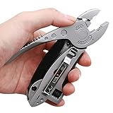  XUPHINX plegable multiuso alicates, llave inglesa destornillador abrebotellas, herramienta de la supervivencia al aire libre para acampar