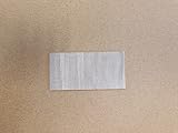 Crédence Aluminium Aspect Chêne Clair - 11 Tailles - Hauteur 75 cm x (échantillon)