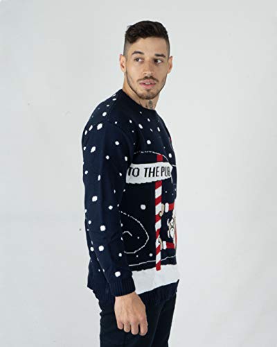 NOROZE - Maglione da uomo e donna, unisex, con