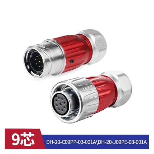 Conector de cable DH20 9 núcleos macho y hembra miniatura 2