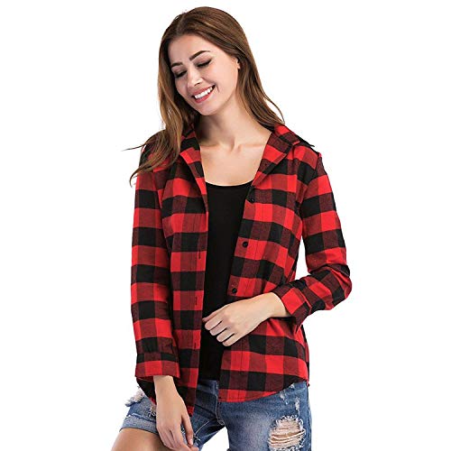Image of Cotton Check Shirt for Women & Girls