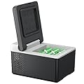 F40C4TMP 12 Volt Refrigerator 10 Quart(9L) Portable Mini Freezer(-4?~68?) with APP Control Car Compressor Fridge 12V/24V DC, 100-240V AC for Camping, Road Trip, Travel, Boat, Skincare, Outdoor, Home