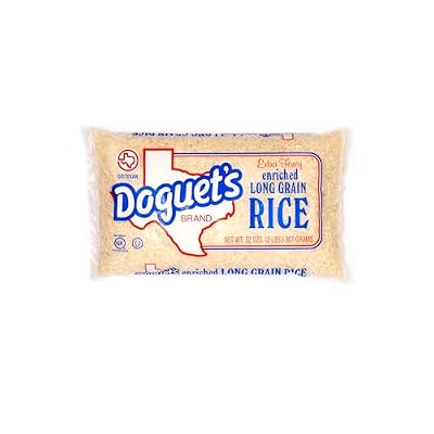 Doguet's Long Grain White Rice - Premium Extra Fancy, 2lb Bag