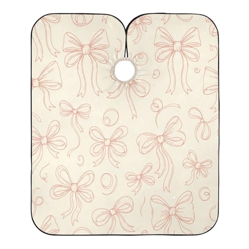 Capa impermeable profesional para corte de pelo con cierre ajustable miniatura 2