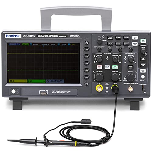 Hantek FBADSO2D15 Dso2D15 Digital Storage Lab Oscilloscopes150Mhz Bandwidth 2Ch Dual Channel 1Gsa/S 8M Memory Depth thumb #1