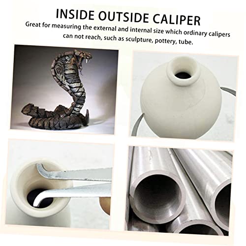 iplusmile 2 Peças De Paquímetro De Argila Quilowatt Medidor De Modelagem De Argila Grandes Pinças De