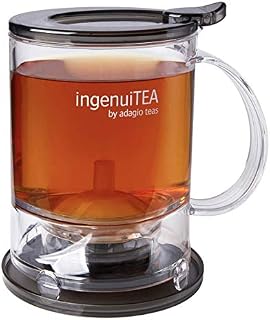 Adagio Teas IngenuiTEA 2 Bottom Dispensing Teapot, 16 oz