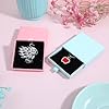 DIVINA VITAE 2Pcs Small Gift Box Square Gift Boxes for Presents 8 cm Present Box Jewellery Gift Boxes for Birthday Wedding Party Mother'S Day Favors Bracelets Necklaces Earrings Souvenirs Jewelry #4