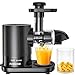 Estrattore di Succo a Freddo, Acezoe Rendimento del 95% di succo e succo puro, facile da pulire, motore silenzioso, estrattore di succo con pennello, spremiagrumi per frutta e verdura