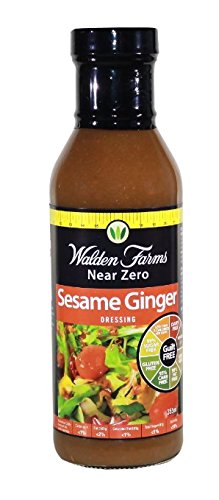 Walden Farms Salad Dressing, Sesame Ginger - 12 Fl. Oz.