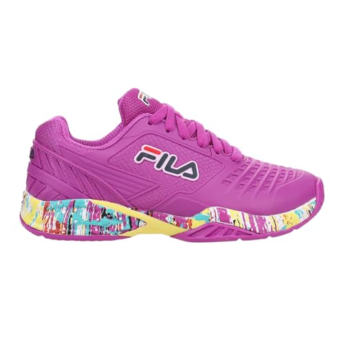 Fila Womens Axilus 2 Energized Tennis Sneakers Shoes - Purple - Size 12 M