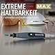 Dremel MAX High Performance Power Carving Bit (9954), Material Edelstahl, 7,9 mm Durchmesser Kugelkopf zum Schnitzen in Holz, Kunststoff, EVA-Schaum und Gummi. Teil der Dremel MAX Life